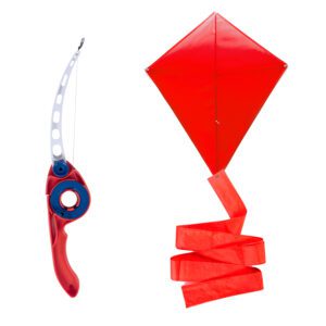 Red Kite with Red Handle