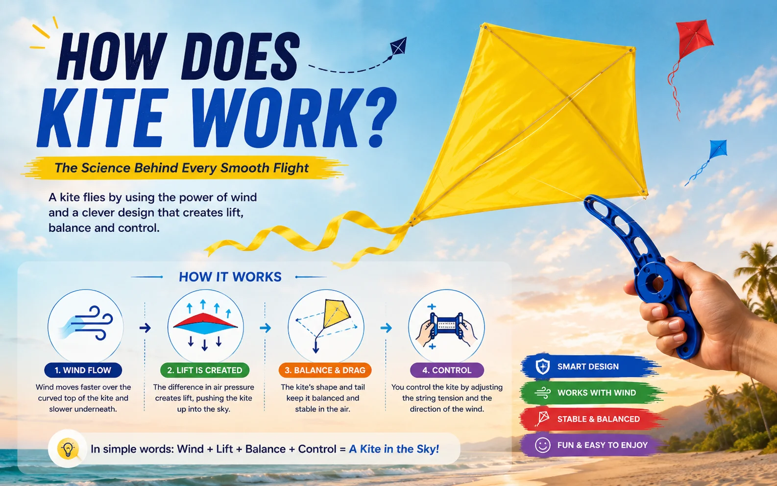 How Does A Kite Work