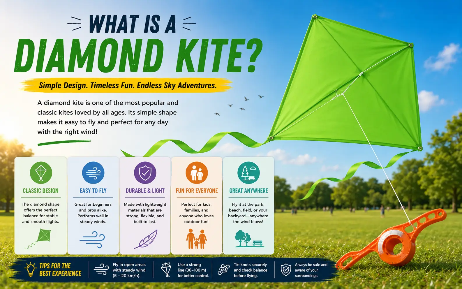 what is a diamond kite